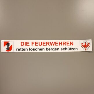 Aufkleber retten-löschen-bergen-schützen
