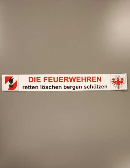 Aufkleber retten-löschen-bergen-schützen